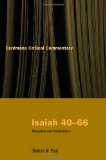 Isaiah 40-66: A Commentary (Eerdmans Critical Commentary)