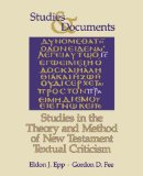 Studies in the Theory and Method of New Testament Textual Criticism