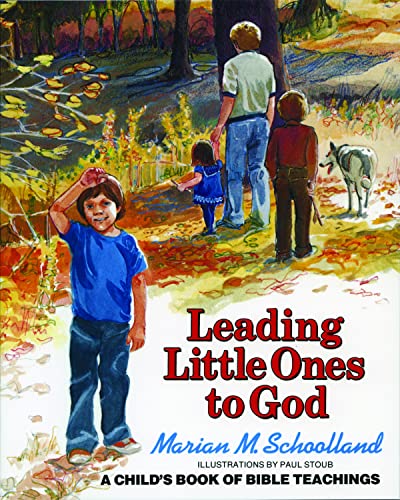Book Cover Leading Little Ones to God: A Child's Book of Bible Teachings