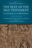 The Text of the Old Testament: An Introduction to the Biblia Hebraica