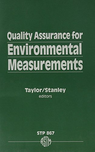Quality Assurance for Environmental Measurements: A Symposium (Astm Special Technical Publication// Stp)