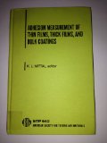 Adhesion Measurement of Thin Films, Thick Films and Bulk Coatings