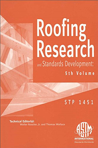 Roofing Research and Standards Development, Vol. 5
