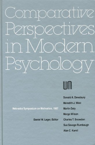 Comparative Perspectives in Modern Psychology: Nebraska Symposium on Motivation, 1987