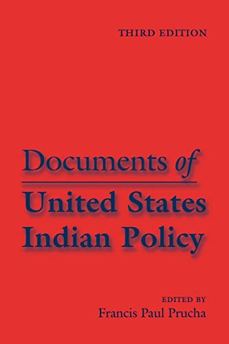 Book Cover Documents of United States Indian Policy