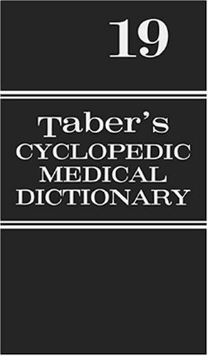 Taber's Cyclopedic Medical Dictionary -Thumb-Indexed Version