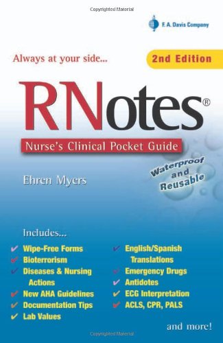 RNotes: Nurse's Clinical Pocket Guide
