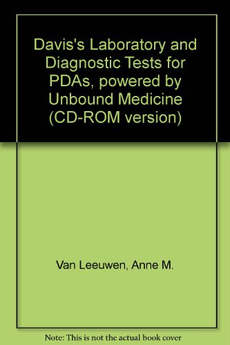 Davis's Laboratory and Diagnostic Tests for PDAs, powered by Unbound Medicine (CD-ROM version)