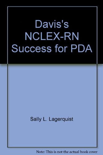 Davis's NCLEX-RN Success, 2nd Edition, for PDAs powered by Skyscape (CD-ROM edition)