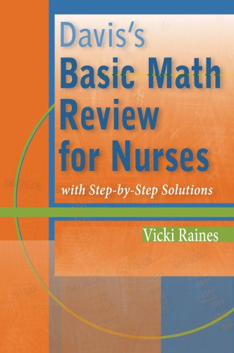 Book Cover Davis's Basic Math Review for Nurses: with Step-by-Step Solutions