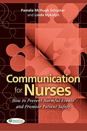 Book Cover Communication for Nurses: How to Prevent Harmful Events and Promote Patient Safety