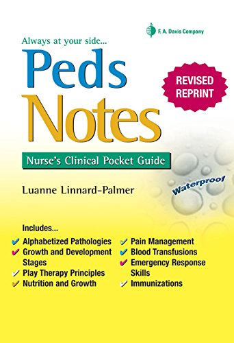 Book Cover PedsNotes: Nurse's Clinical Pocket Guide (Nurse's Clinical Pocket Guides)