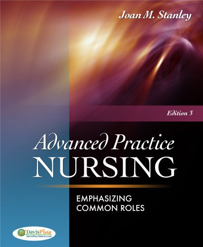 Book Cover Advanced Practice Nursing: Emphasizing Common Roles