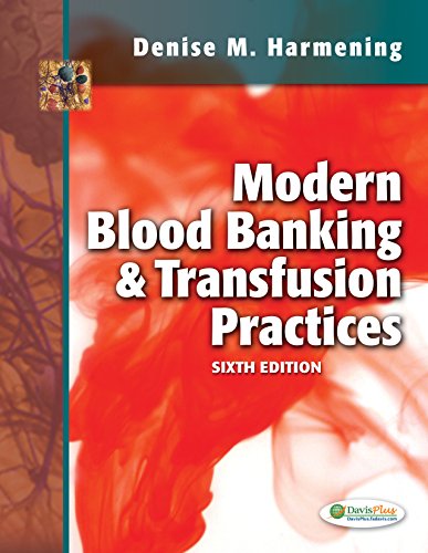 Book Cover Modern Blood Banking & Transfusion Practices