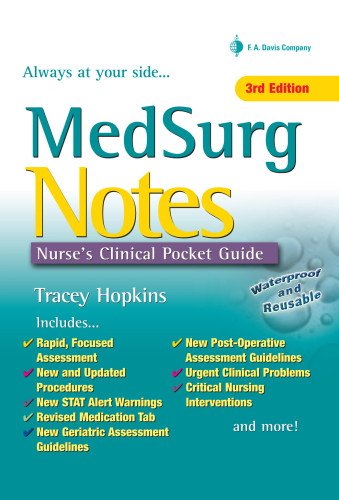 Med Surg Notes: Nurse's Clinical Pocket Guide