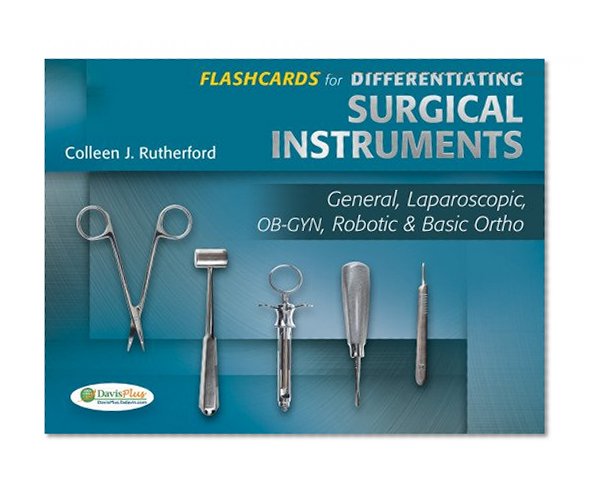 Flashcards for Differentiating Surgical Instruments: General, Laparoscopic, OB-GYN, Robotic & Basic Ortho