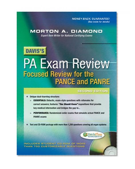 Davis's PA Exam Review: Focused Review for the PANCE and PANRE