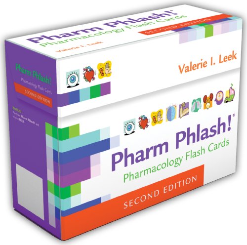 Book Cover Pharm Phlash Cards!: Pharmacology Flash Cards
