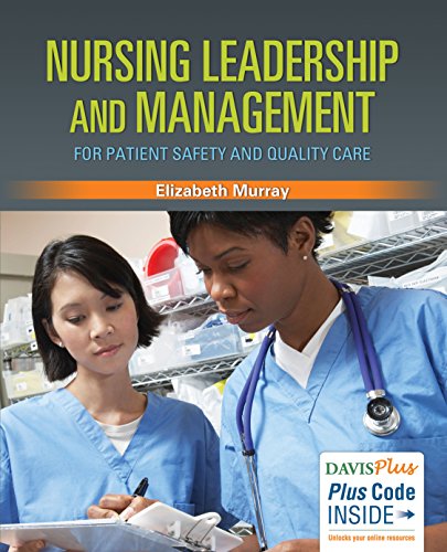 Book Cover Nursing Leadership and Management for Patient Safety and Quality Care