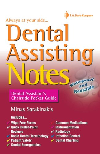 Dental Assisting Notes: Dental Assistant's Chairside Pocket Guide