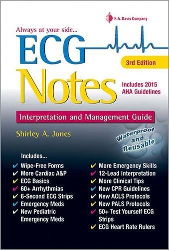 Book Cover ECG Notes: Interpretation and Management Guide