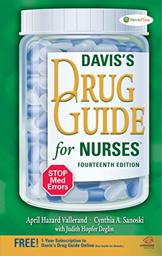 Book Cover Davis's Drug Guide for Nurses