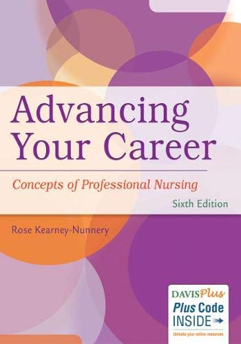Book Cover Advancing Your Career: Concepts in Professional Nursing