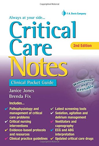 Book Cover Critical Care Notes: Clinical Pocket Guide