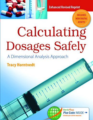 Book Cover Calculating Dosages Safely: A Dimensional Analysis Approach (DavisPlus)