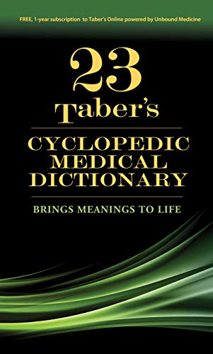 Book Cover Taber's Cyclopedic Medical Dictionary