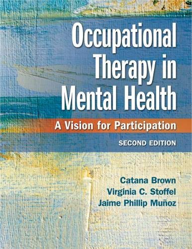 Book Cover Occupational Therapy in Mental Health: A Vision for Participation
