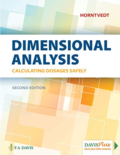 Book Cover Dimensional Analysis: Calculating Dosages Safely