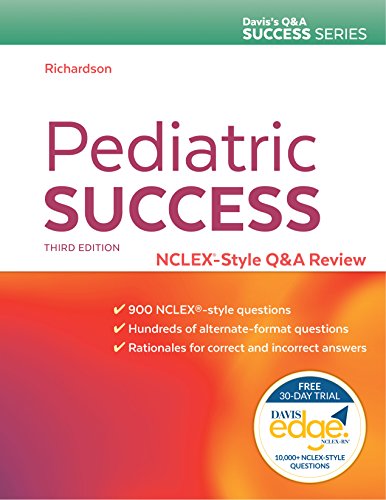 Book Cover Pediatric Success: NCLEXÂ®-Style Q&A Review (Q&a Success)