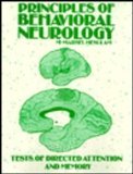 Principles of Behavioral Neurology -- Tests of Directed Attention and Memory (Five Volume Set)