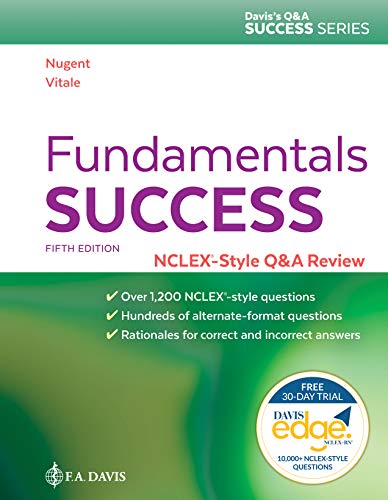 Book Cover Fundamentals Success: NCLEXÂ®-Style Q&A Review (Davis's Q&a Success)