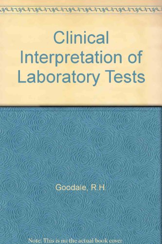 Clinical Interpretation of Laboratory Tests