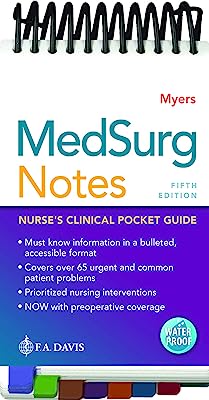 MedSurg Notes: Nurse's Clinical Pocket Guide
