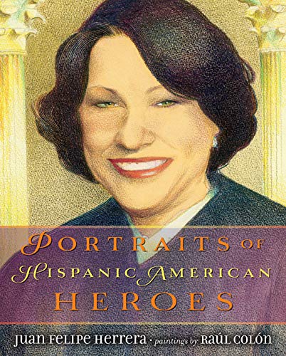 Book Cover Portraits of Hispanic American Heroes