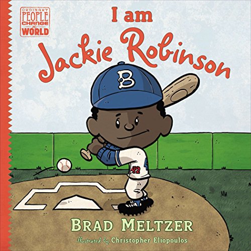 Book Cover I am Jackie Robinson (Ordinary People Change the World)