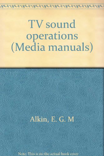 TV sound operations (Media manuals)