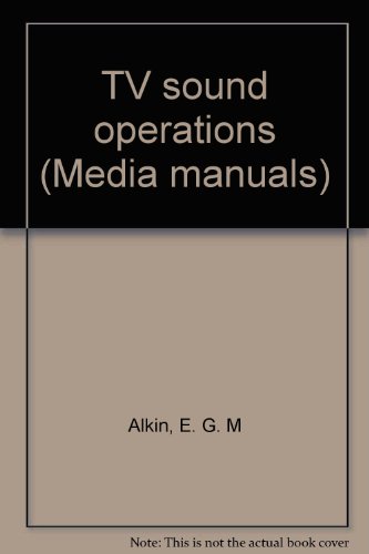 TV sound operations (Media manuals)