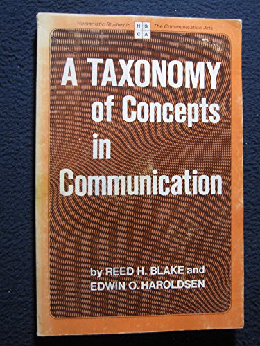 A Taxonomy of Concepts in Communication (Communication Arts Books)