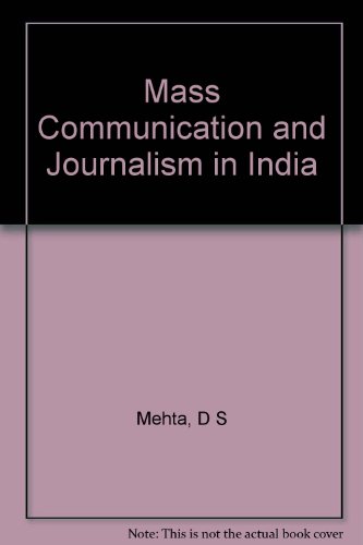 Mass Communication and Journalism in India