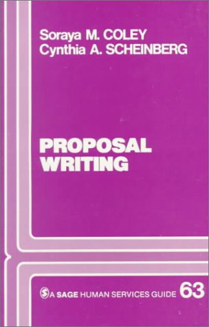 Proposal Writing (SAGE Human Services Guides)