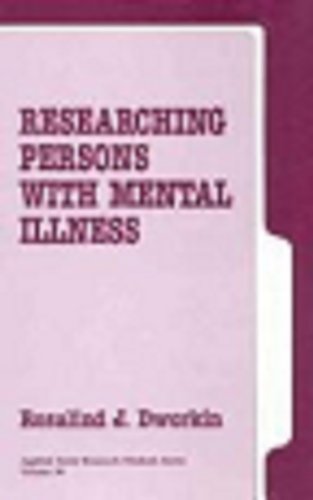 Researching Persons with Mental Illness (Applied Social Research Methods)