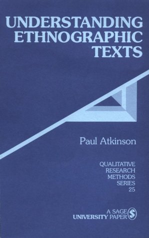Understanding Ethnographic Texts (Qualitative Research Methods)