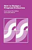 How to Design a Program Evaluation (CSE Program Evaluation Kit)