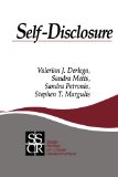 Self-Disclosure (SAGE Series on Close Relationships)