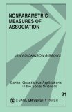 Nonparametric Measures of Association (Quantitative Applications in the Social Sciences)