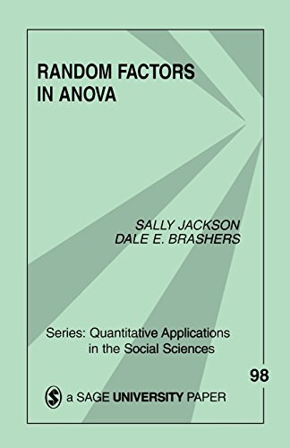 Random Factors in ANOVA (Quantitative Applications in the Social Sciences)